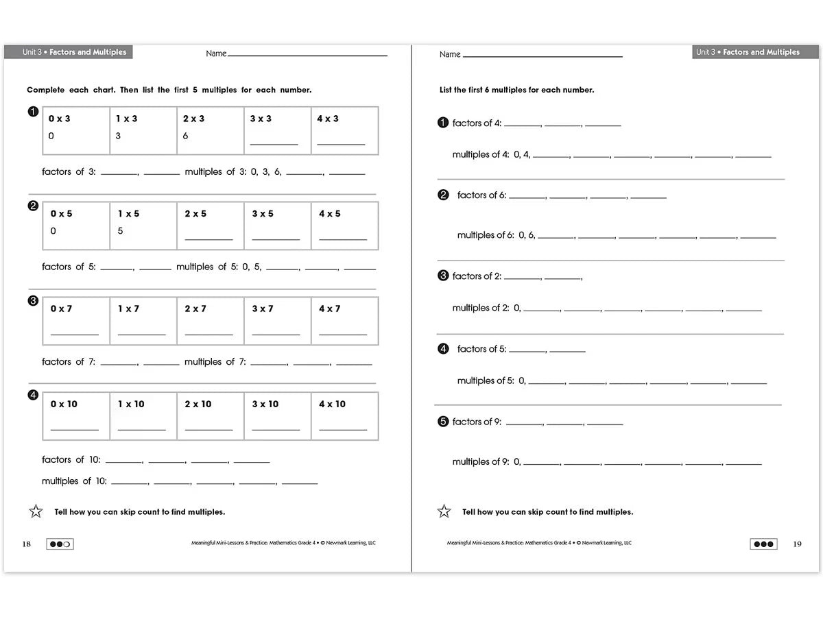 Mathematics Workbook - Gr. 4 - US 1354