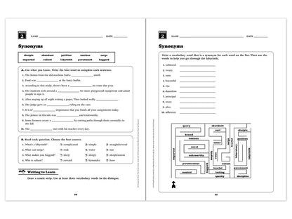 240 Words Kids Need to Know Workbook - Gr. 6 - US 1360