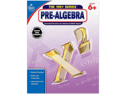 The 100+ Series™ Pre-Algebra Workbook - US 9823