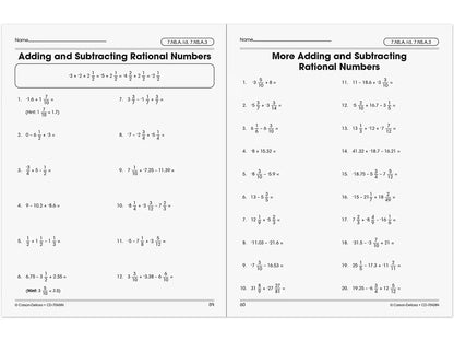 The 100+ Series™ Pre-Algebra Workbook - US 9823