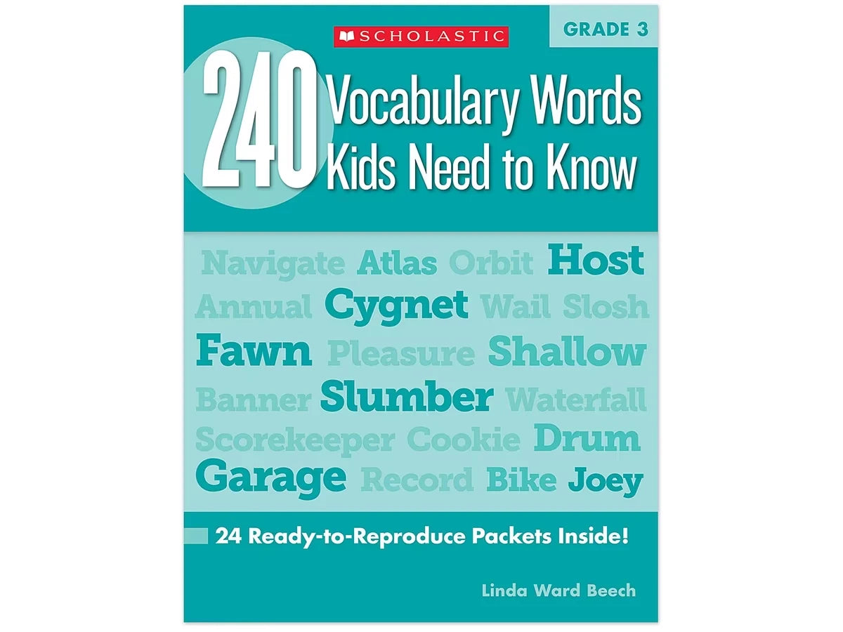 240 Words Kids Need to Know Workbook - Gr. 3 - US 3697