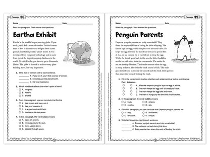 Comprehension Skills Workbook - Gr. 5 - US 2558
