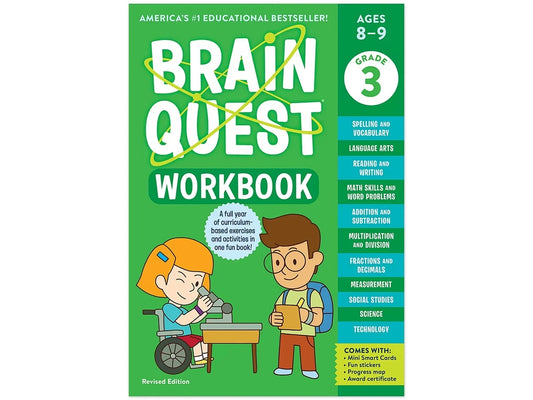 Brain Quest Workbook - Gr. 3 - US 8148