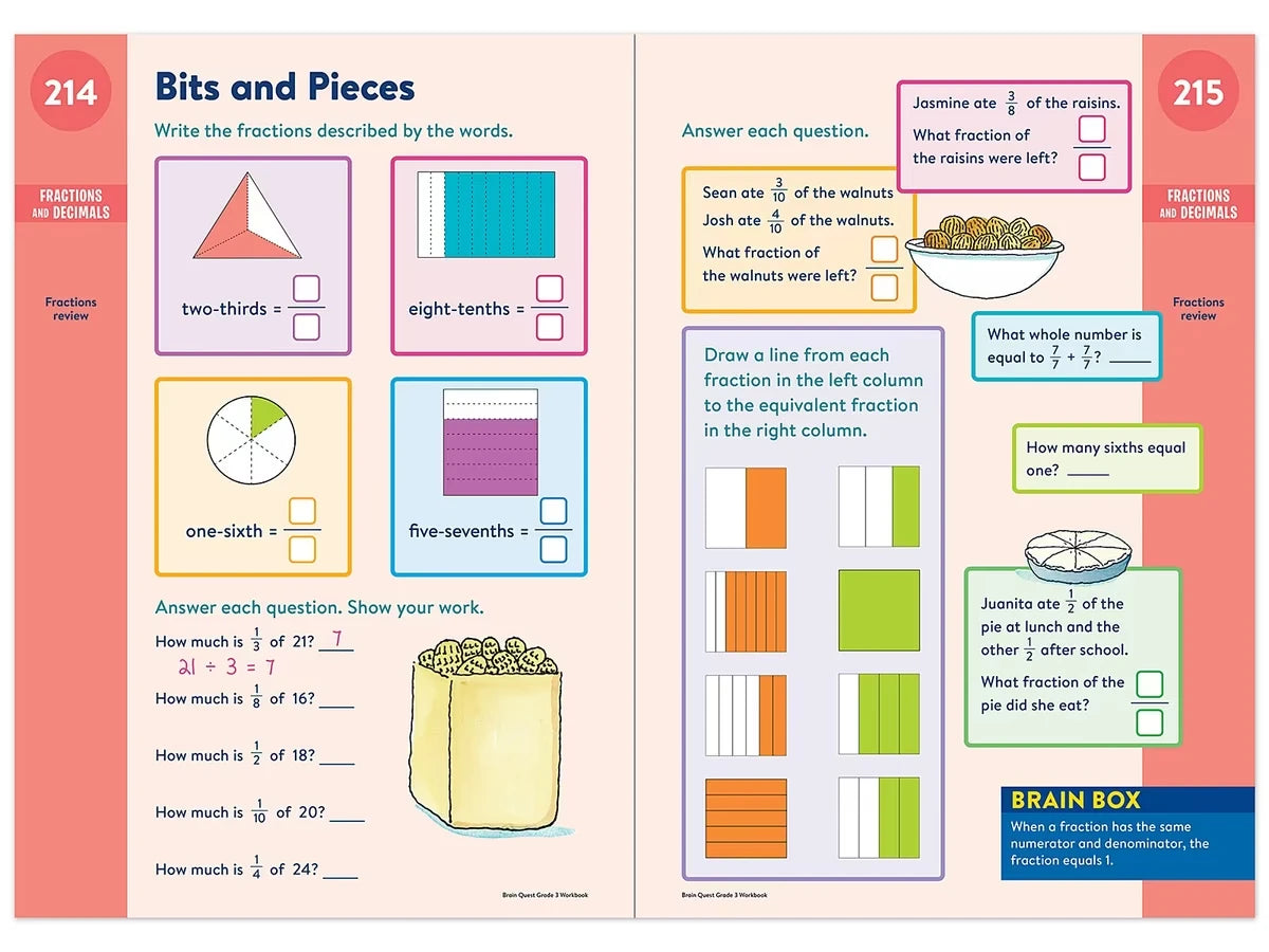 Brain Quest Workbook - Gr. 3 - US 8148
