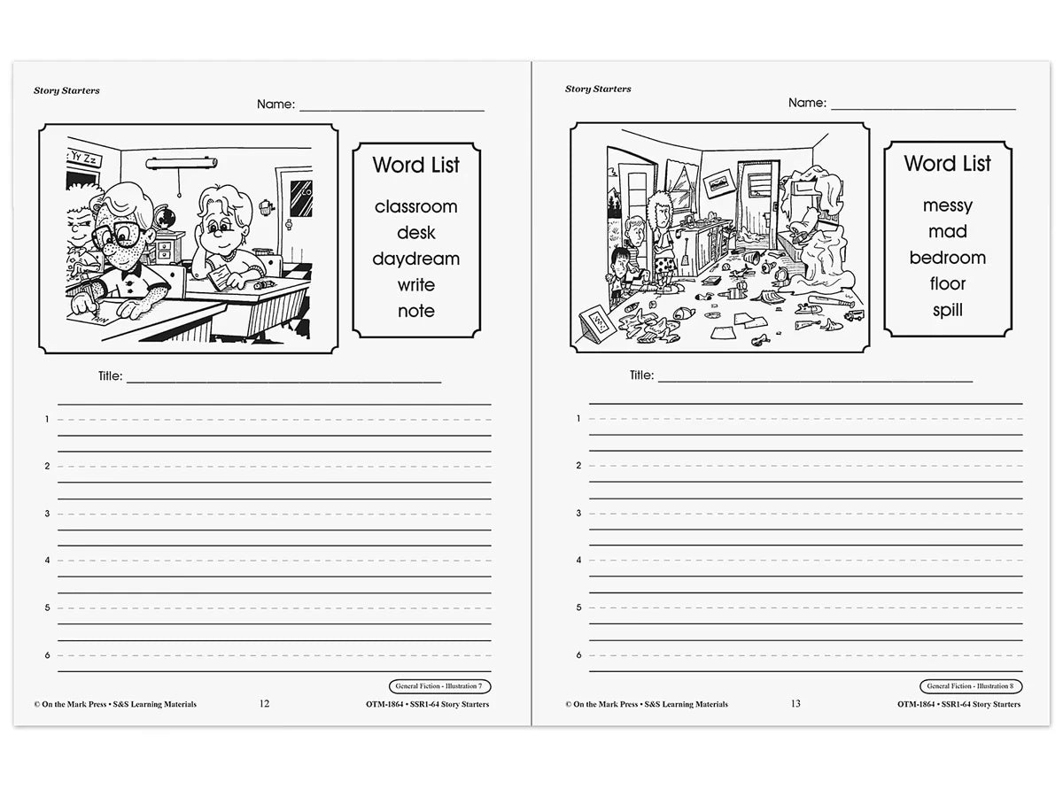 Story Starter Workbook - US 8881