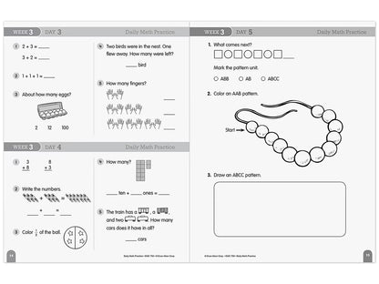 Daily Math Practice Workbook - Gr. 1 - US 2429