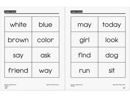 Spectrum® Sight-Words Workbook - Gr. 1 - US 7581
