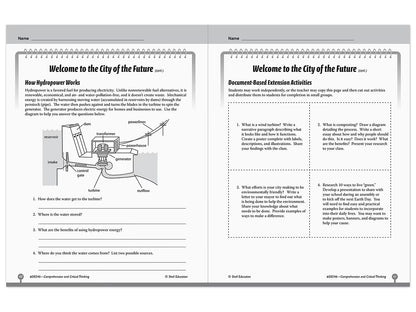Comprehension and Critical Thinking Workbook - Gr. 6 - US 5807