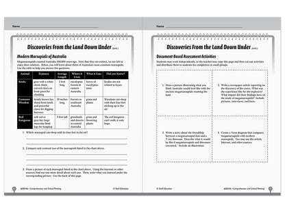 Comprehension and Critical Thinking Workbook - Gr. 6 - US 5807