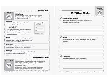 How to Write a Story Workbook - Gr. 1-3 - US 3699