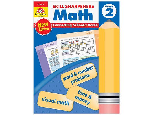 Math Skill Sharpeners Workbook - Gr. 2 - US 7011