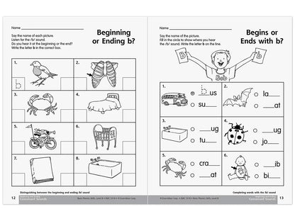 Basic Phonics Skills Workbook - K-Gr. 1 - US 7797