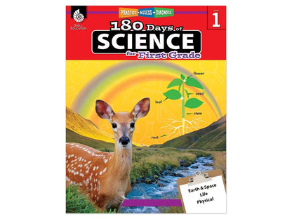 180 Days of Science Workbook - Gr. 1 - US 9614