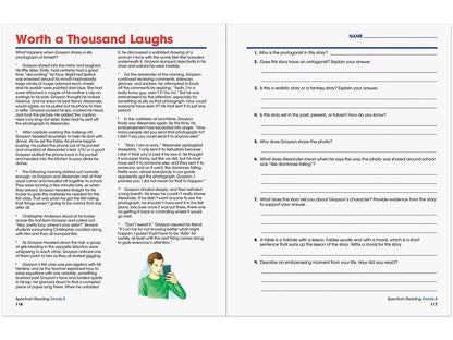 Spectrum® Reading Workbook - Gr. 8 - US 8112