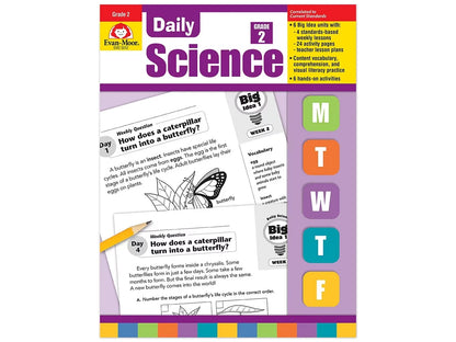 Daily Science Reproducible Activities Workbook - Gr. 2 - US 5404