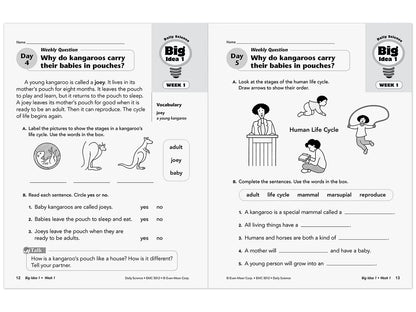 Daily Science Reproducible Activities Workbook - Gr. 2 - US 5404