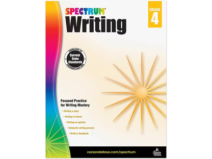 Spectrum® Writing Workbook - Gr. 4 - US 9741