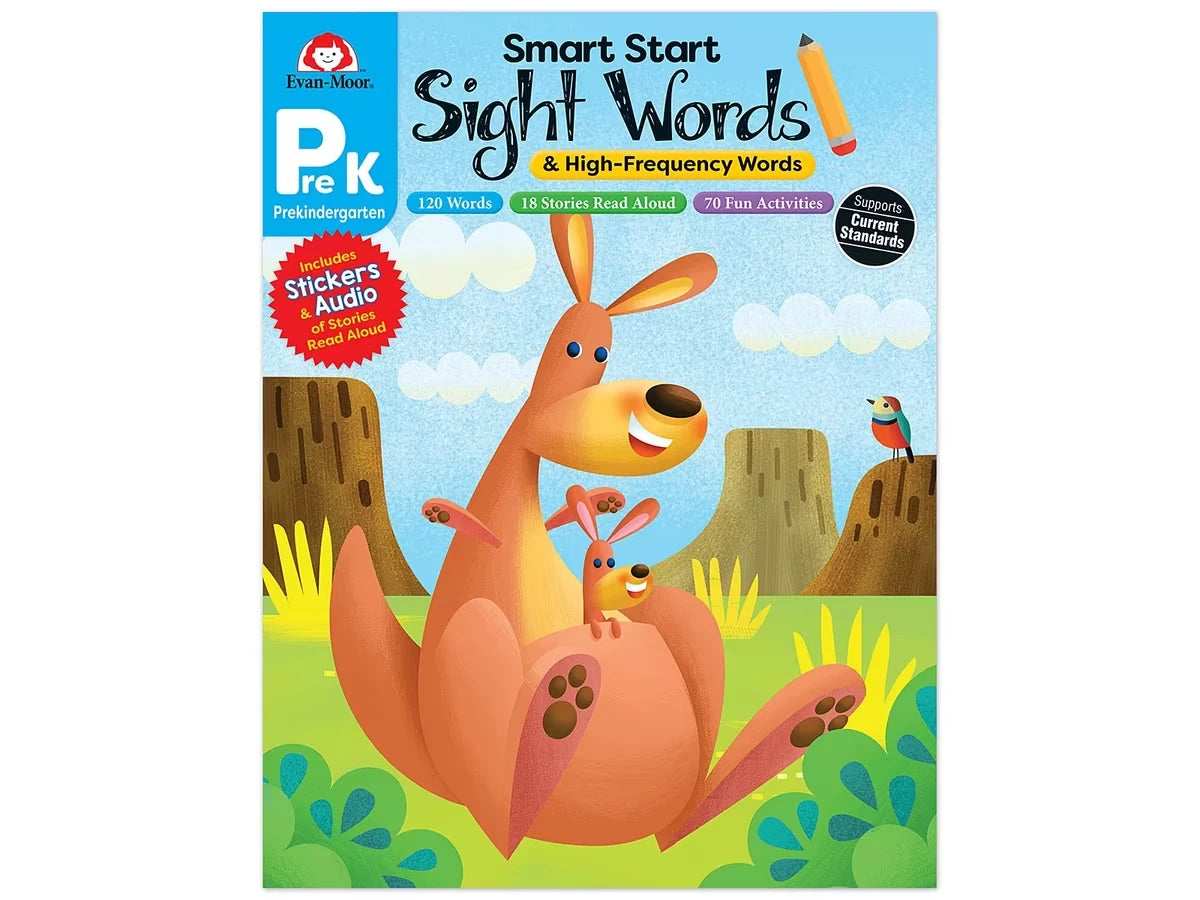 Sight-Words Smart Start Workbook - Pre-K - US 3592