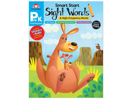 Sight-Words Smart Start Workbook - Pre-K - US 3592