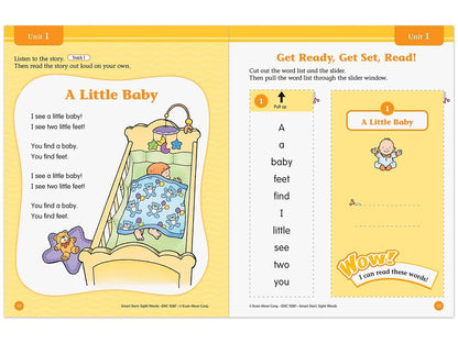 Sight-Words Smart Start Workbook - Pre-K - US 3592