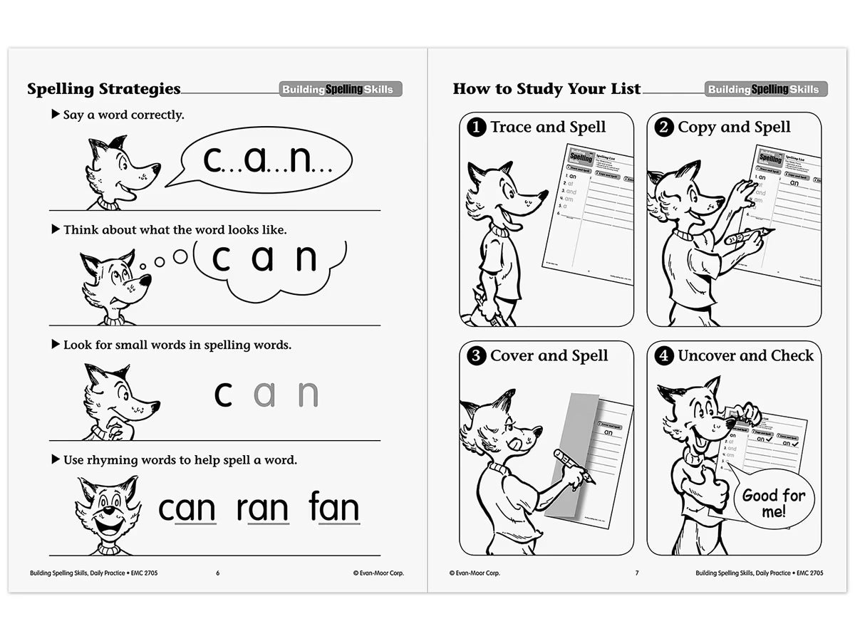 Building Spelling Skills Workbook - Gr. 1 - US 8012