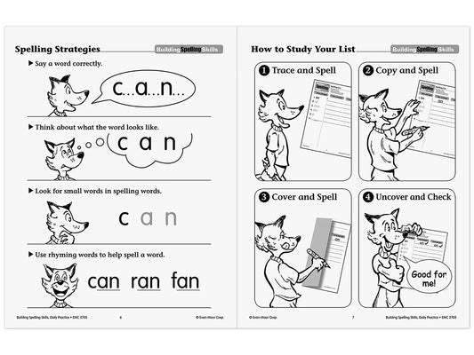 Building Spelling Skills Workbook - Gr. 1 - US 8012