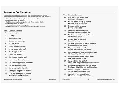 Building Spelling Skills Workbook - Gr. 1 - US 8012