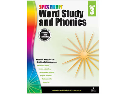 Spectrum® Phonics Workbook - Gr. 3 - US 9153