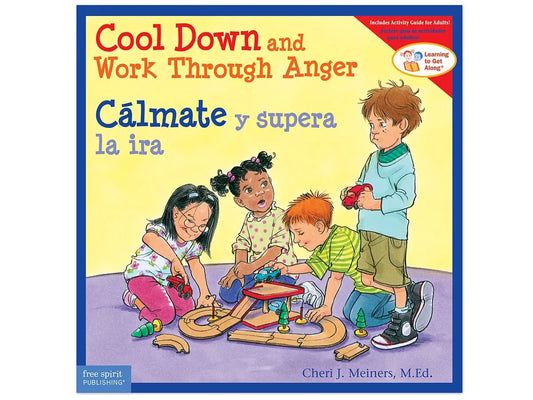 Cool Down and Work Through Anger Bilingual Paperback Book - US 6177