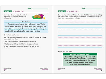 Spectrum® Writing Workbook - Gr. 1 - US 1913