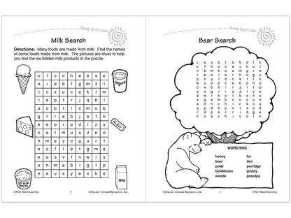 Word Searches Workbook - Gr. 3 - US 7650