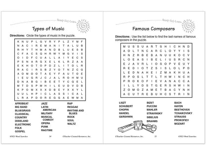 Word Searches Workbook - Gr. 3 - US 7650