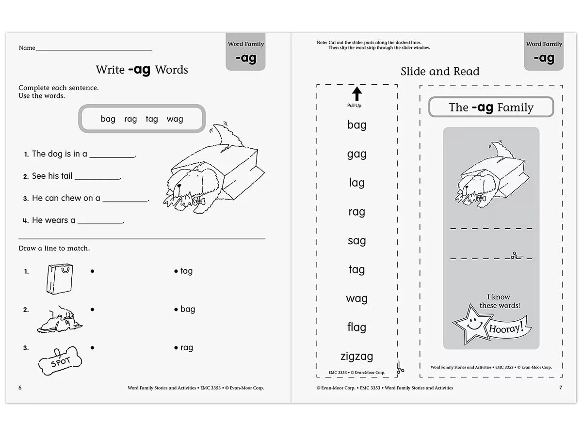 Word Family Workbook - US 7099