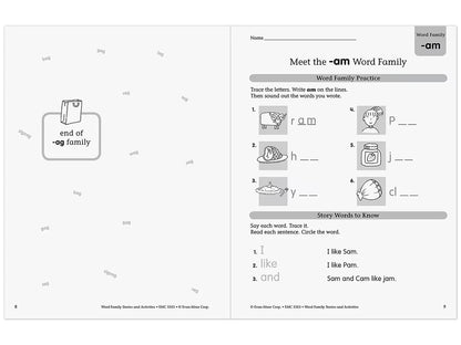 Word Family Workbook - US 7099