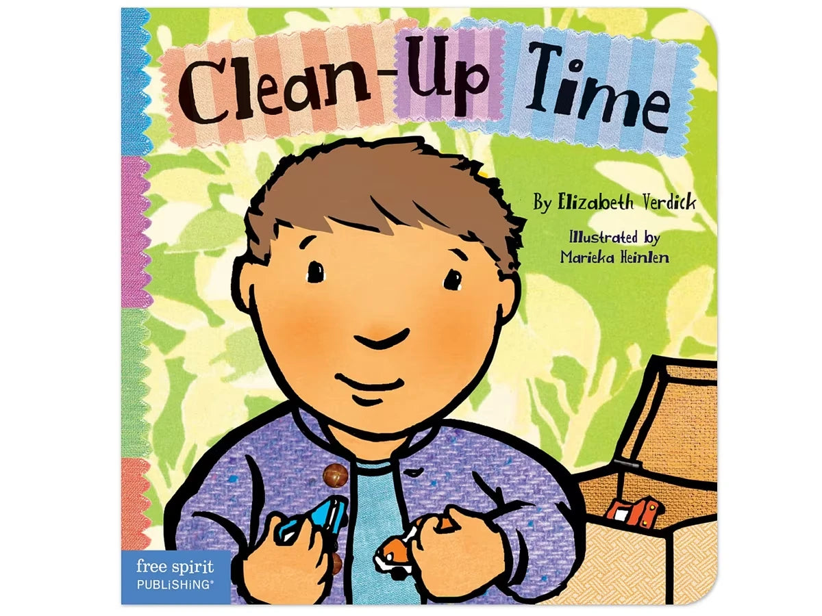 Clean-Up Time Board Book - US 1800