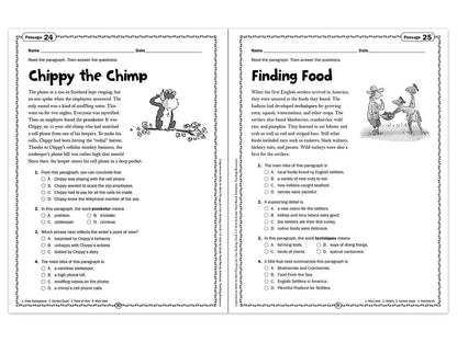 Comprehension Skills Workbook - Gr. 4 - US 8828