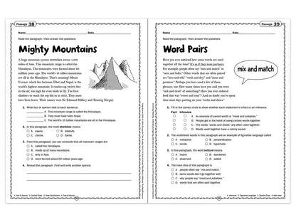 Comprehension Skills Workbook - Gr. 4 - US 8828