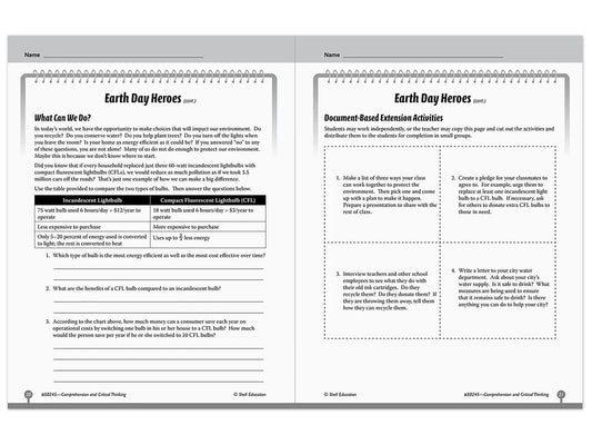 Comprehension and Critical Thinking Workbook - Gr. 5 - US 4733