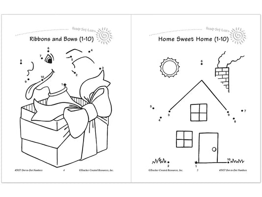 Dot-To-Dot Numbers Workbook - US 6823