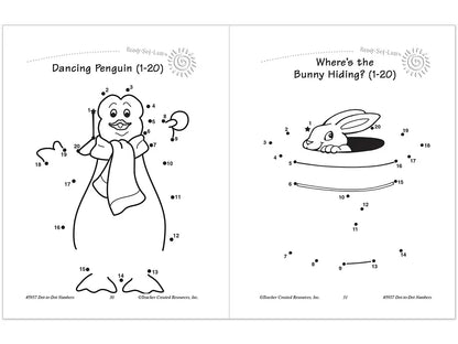 Dot-To-Dot Numbers Workbook - US 6823