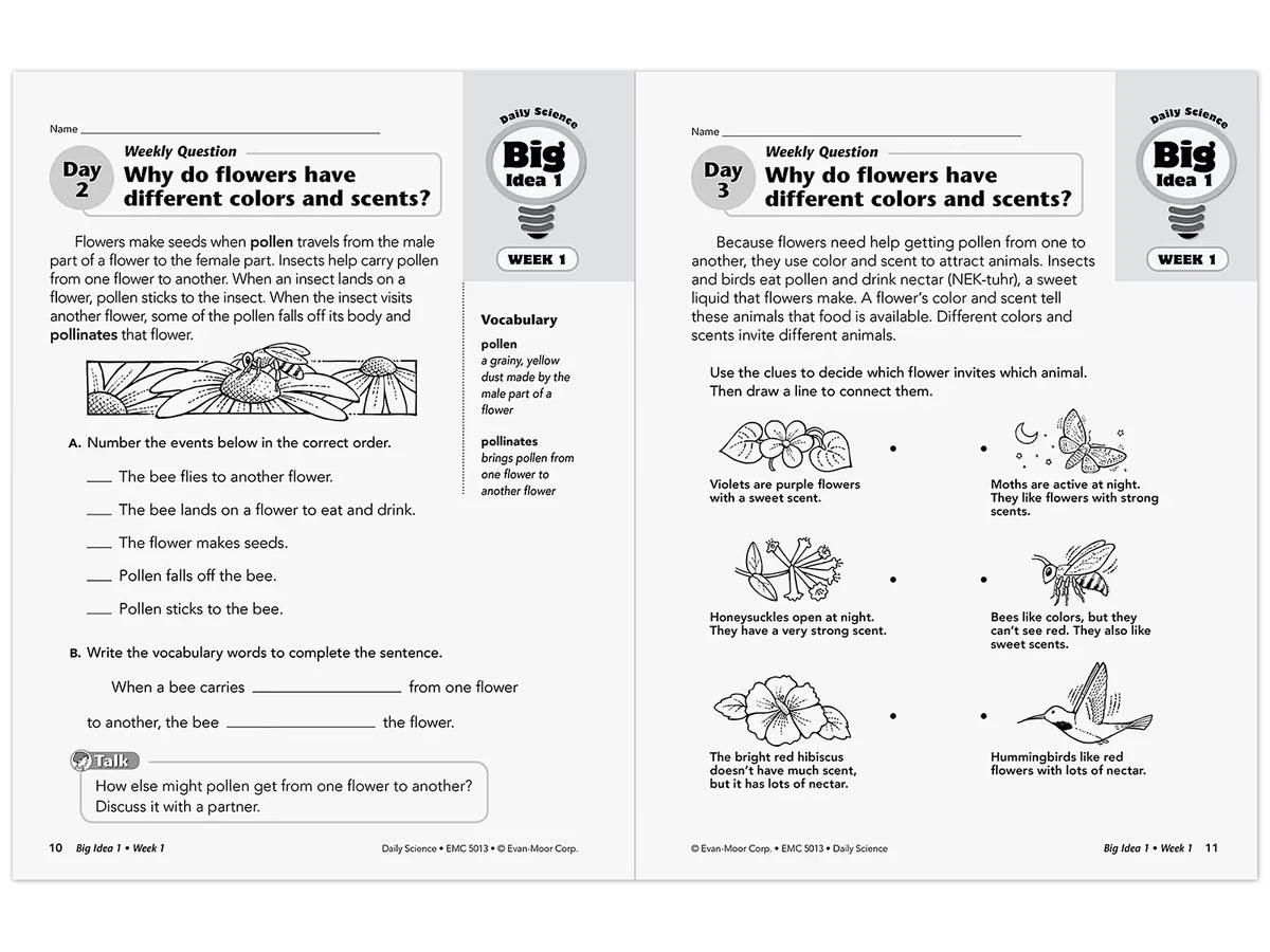 Daily Science Reproducible Activities Workbook - Gr. 3 - US 5457