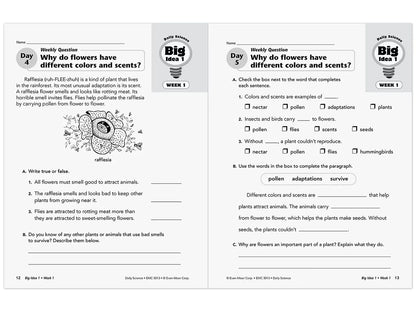 Daily Science Reproducible Activities Workbook - Gr. 3 - US 5457