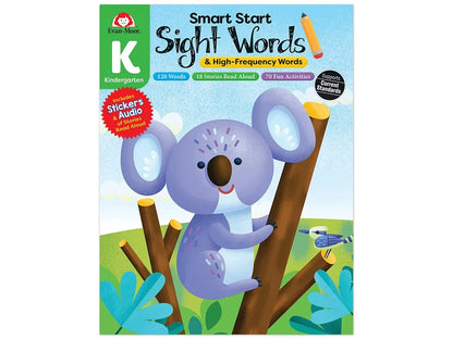 Sight-Words Smart Start Workbook - Kindergarten - US 7095