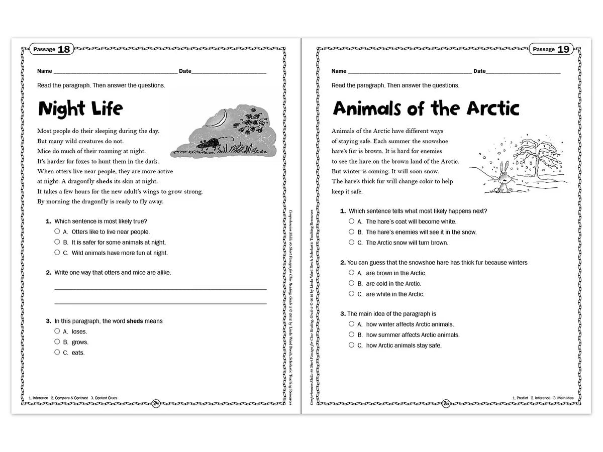 Comprehension Skills Workbook - Gr. 2 - US 2214
