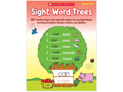 Sight-Word Trees Workbook - US 3136