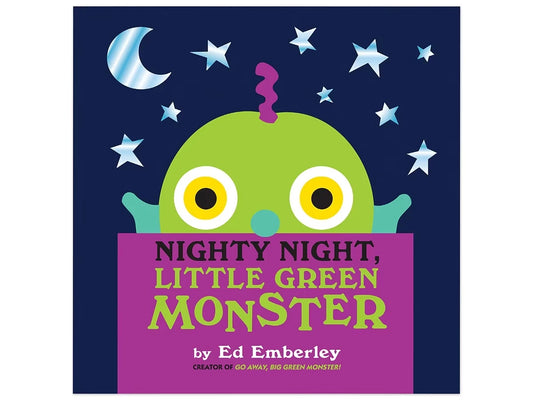 Nighty Night, Little Green Monster Hardcover Book - US 1674