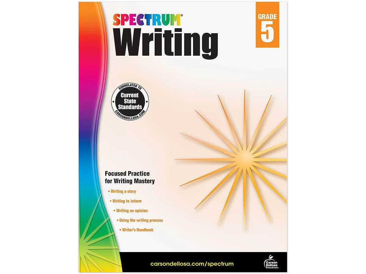 Spectrum® Writing Workbook - Gr. 5 - US 2958