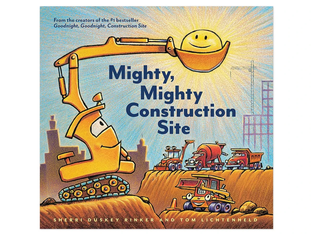 Mighty, Mighty Construction Site Hardcover Book - US 8557