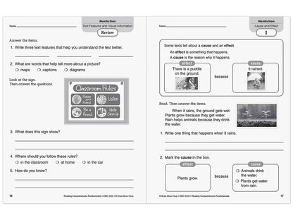 Reading Comprehension Fundamentals Workbook - Gr. 2 - US 4299