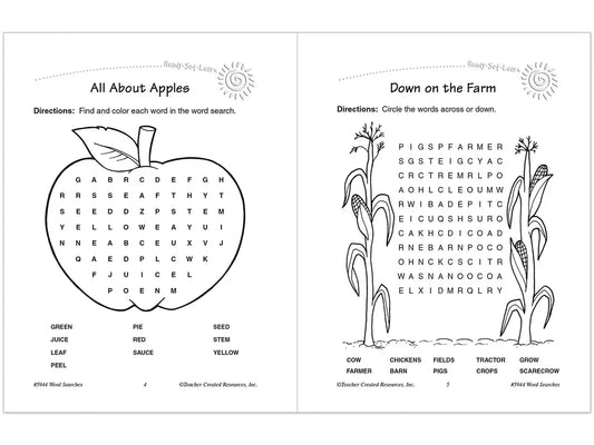 Word Searches Workbook - Gr. 2 - US 1035